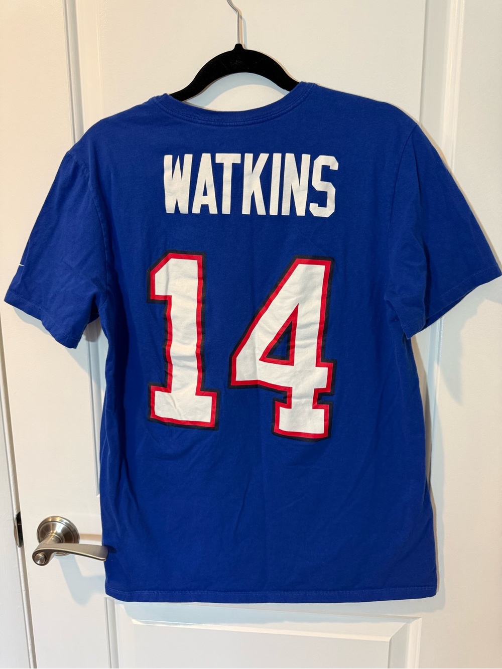 Buffalo Bills Nike Blue 'Watkins 14' Short-Sleeve Jersey Tee